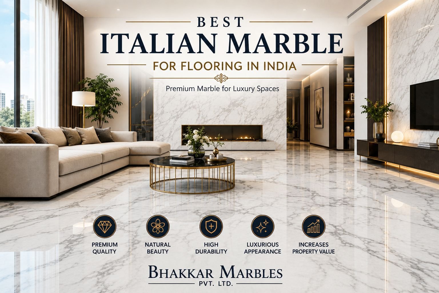 Read more about the article Best Italian Marble for Flooring In India
