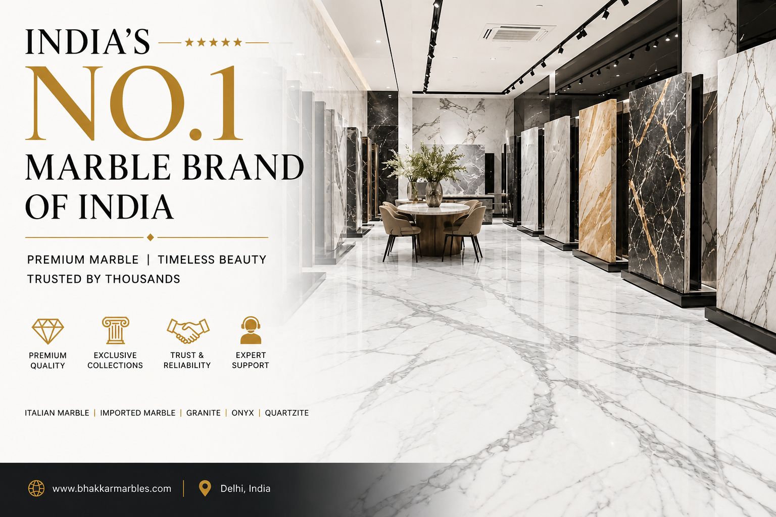 Read more about the article India’s No.1 Marble Brand of India
