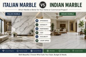 Read more about the article Italian Marble vs Indian Marble